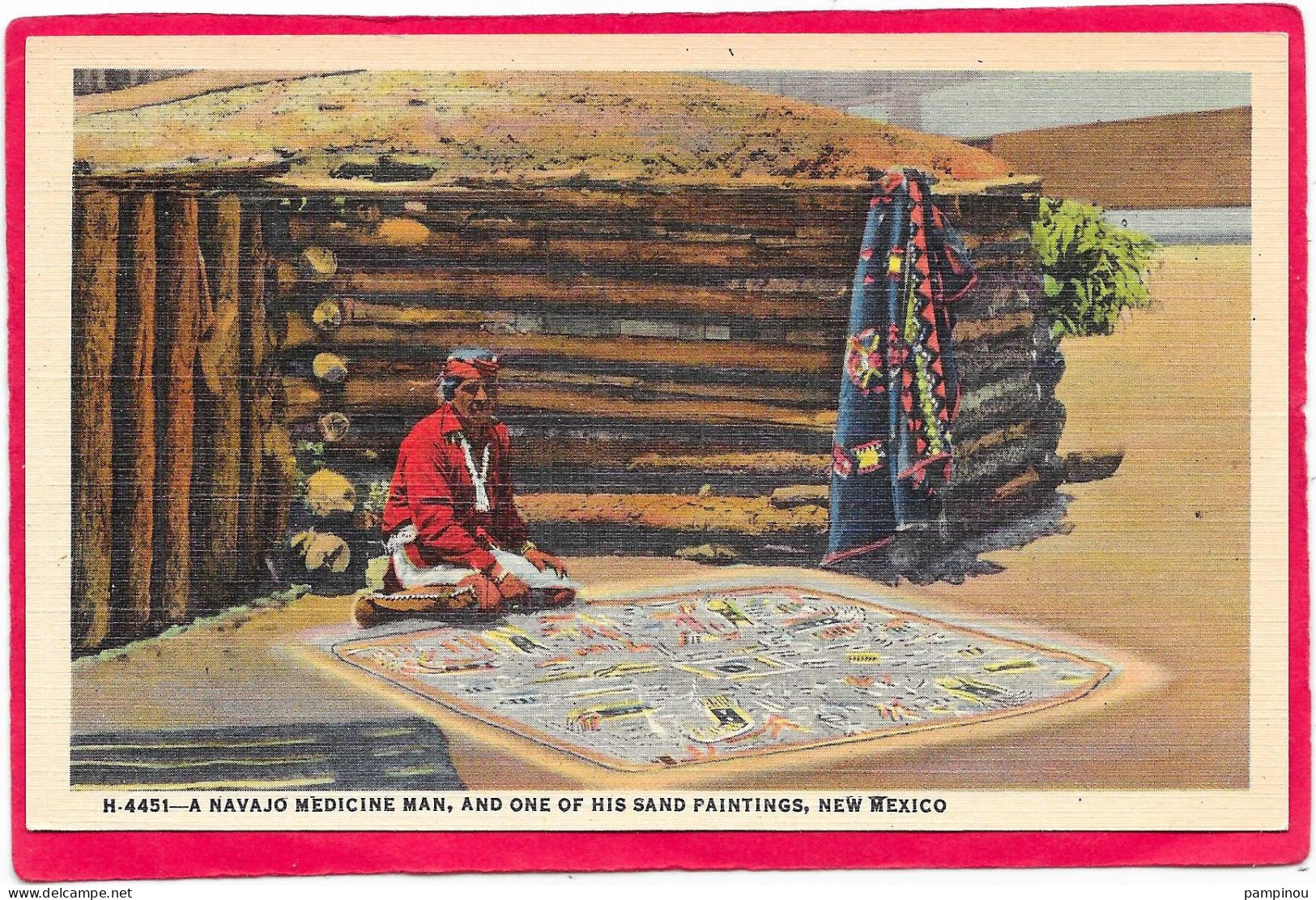 INDIENS - A Navajo Medicine Man, Nex Mexico - Indiani Dell'America Del Nord