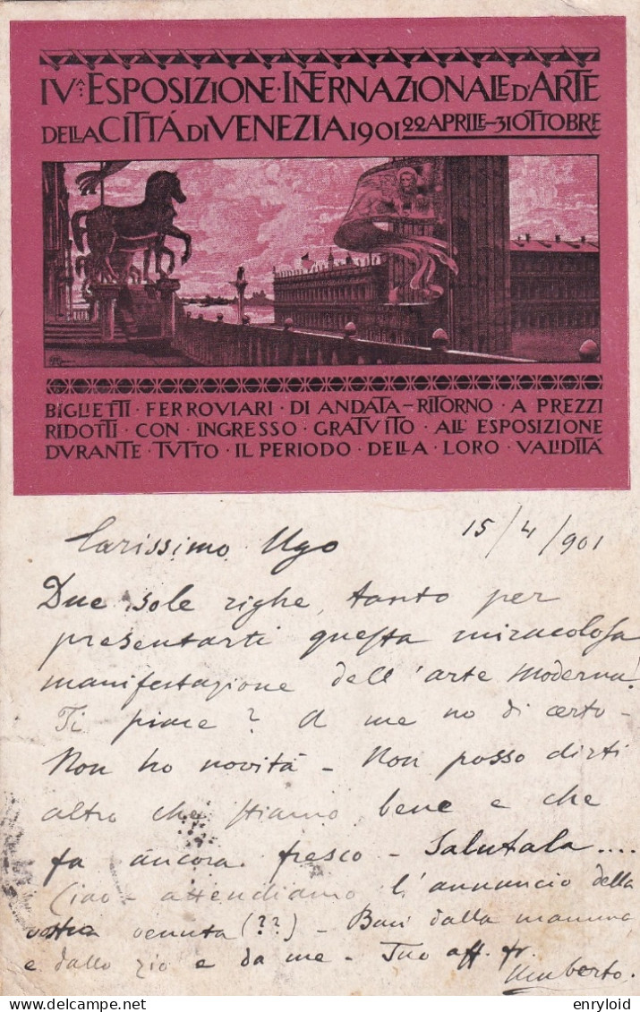 IV ° Esposizione Internazionale D'Arte Della Città Di Venezia 1901 - Venezia