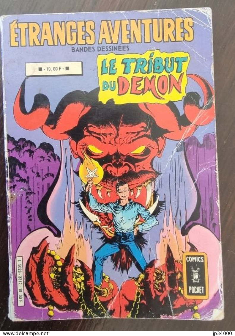 ETRANGES AVENTURES Album N°3312. Contient Les N°71+72. Comics Pocket/aredit 1981 - Kleinformat