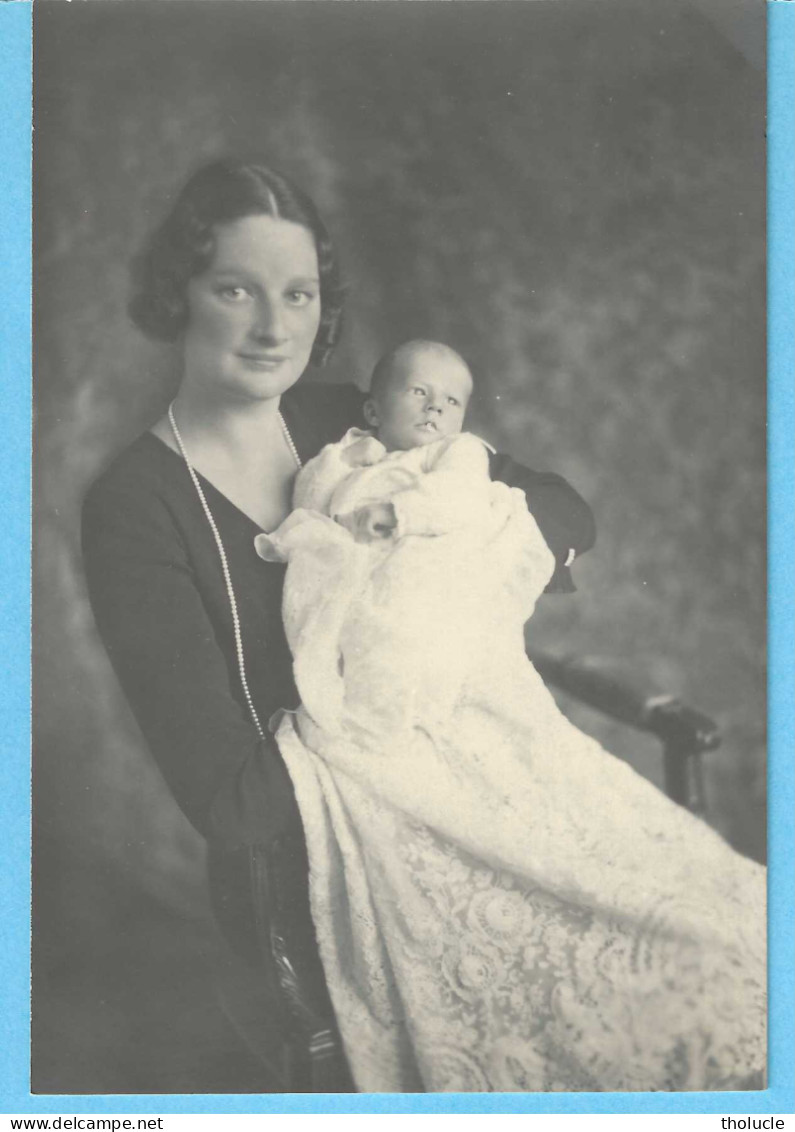 Photo Originale-Belgique-Famille Royale-1934-la Reine Astrid Et Le Petit Prince Albert (futur Roi)-Photo "Vandyk",London - Geïdentificeerde Personen