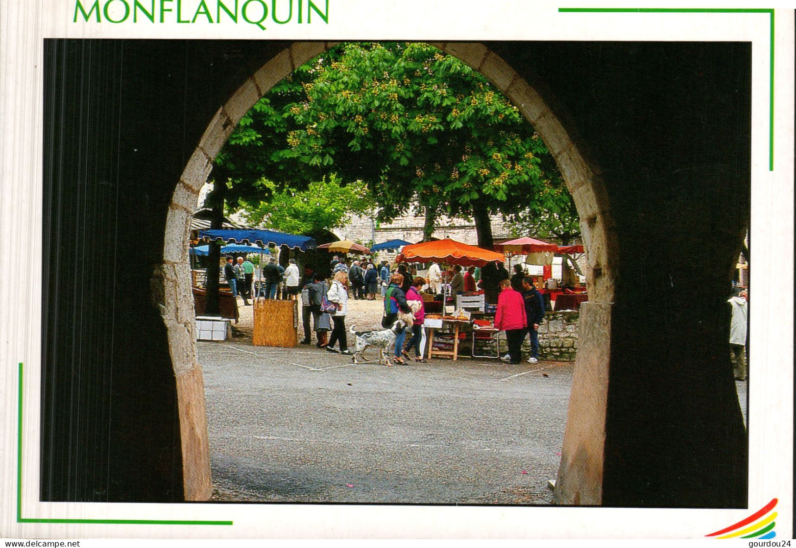 MONTFLANQUIN - Le Marché - Monflanquin