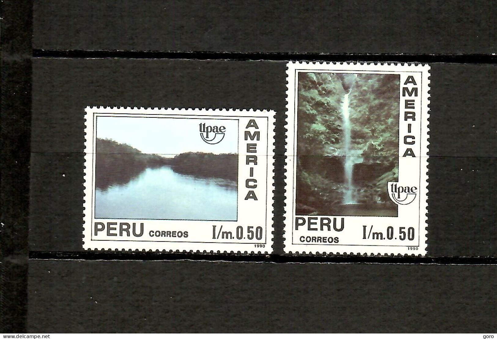 Perú   1991  .-   Y&T  Nº   958/959   ** - Peru