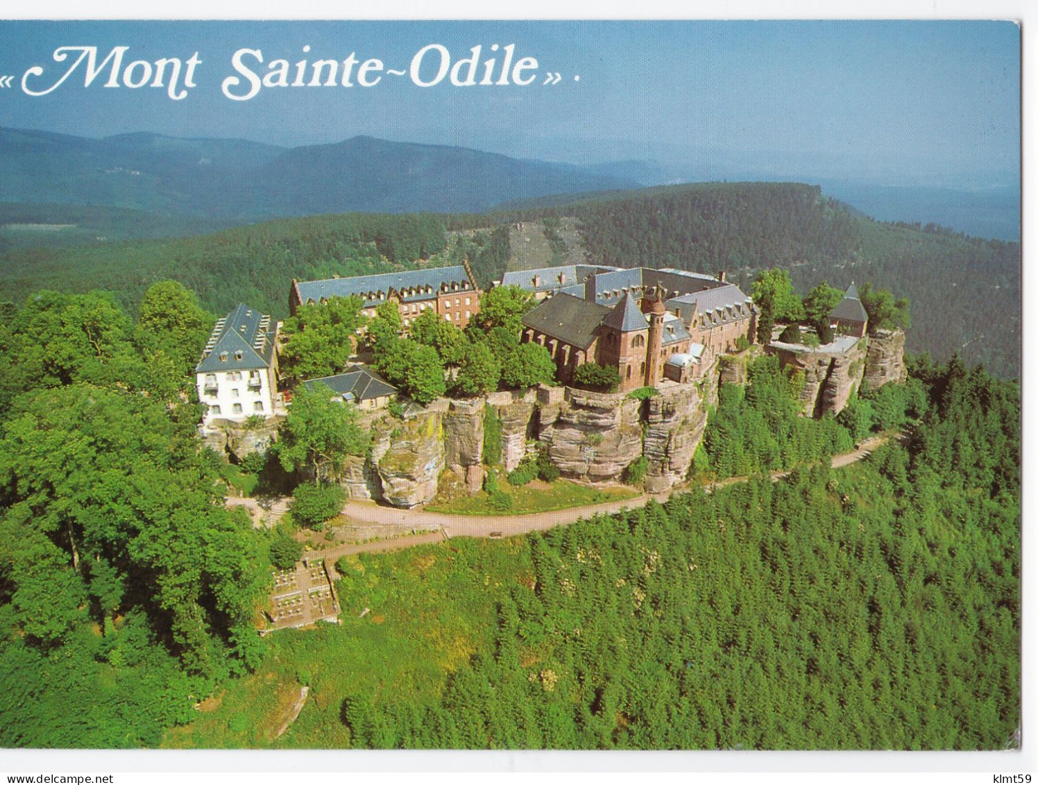 Mont Sainte-Odile - Vue Aérienne - Sainte Odile