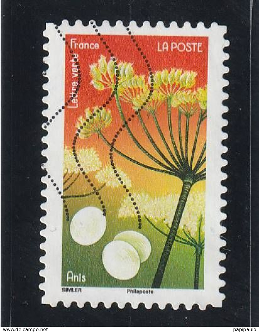 FRANCE 2022 Y&T 2138 Lettre Verte Oblitéré - Used Stamps
