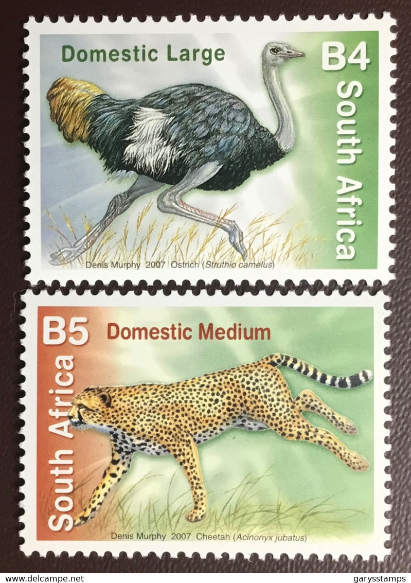 South Africa 2007 Fauna Wildlife Birds Animals MNH - Autres & Non Classés