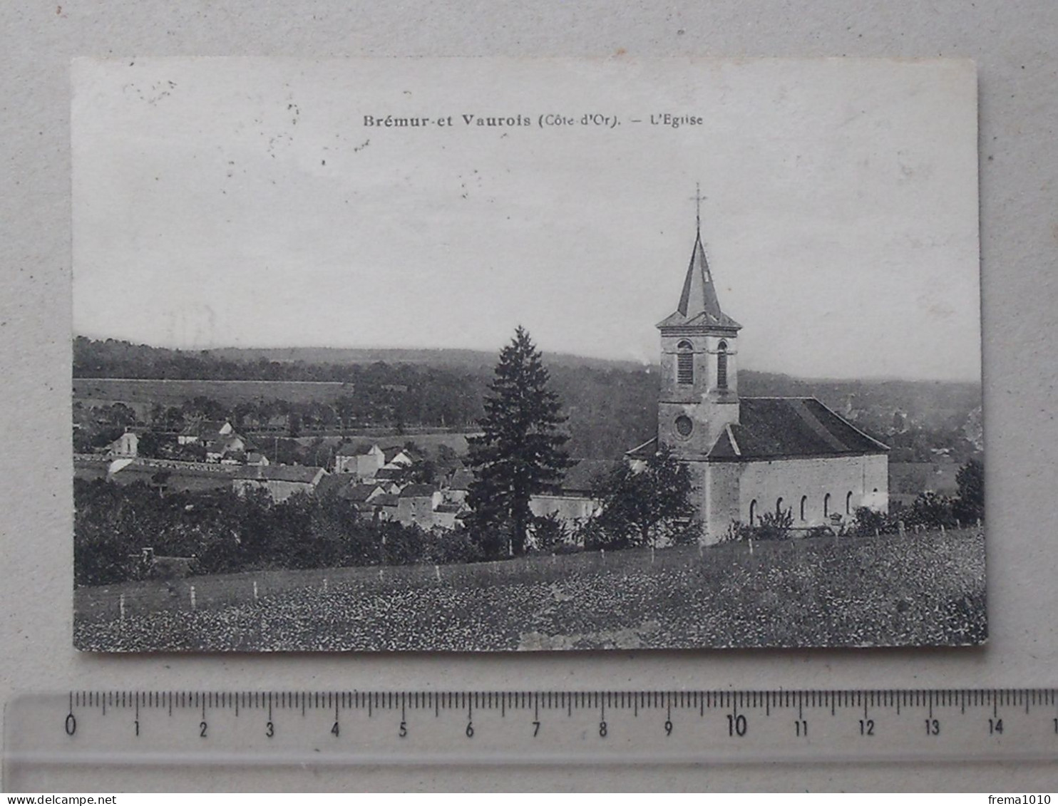 BREMUR ET VAUROIS (21): Carte Postale 1907 L'Eglise - Other & Unclassified