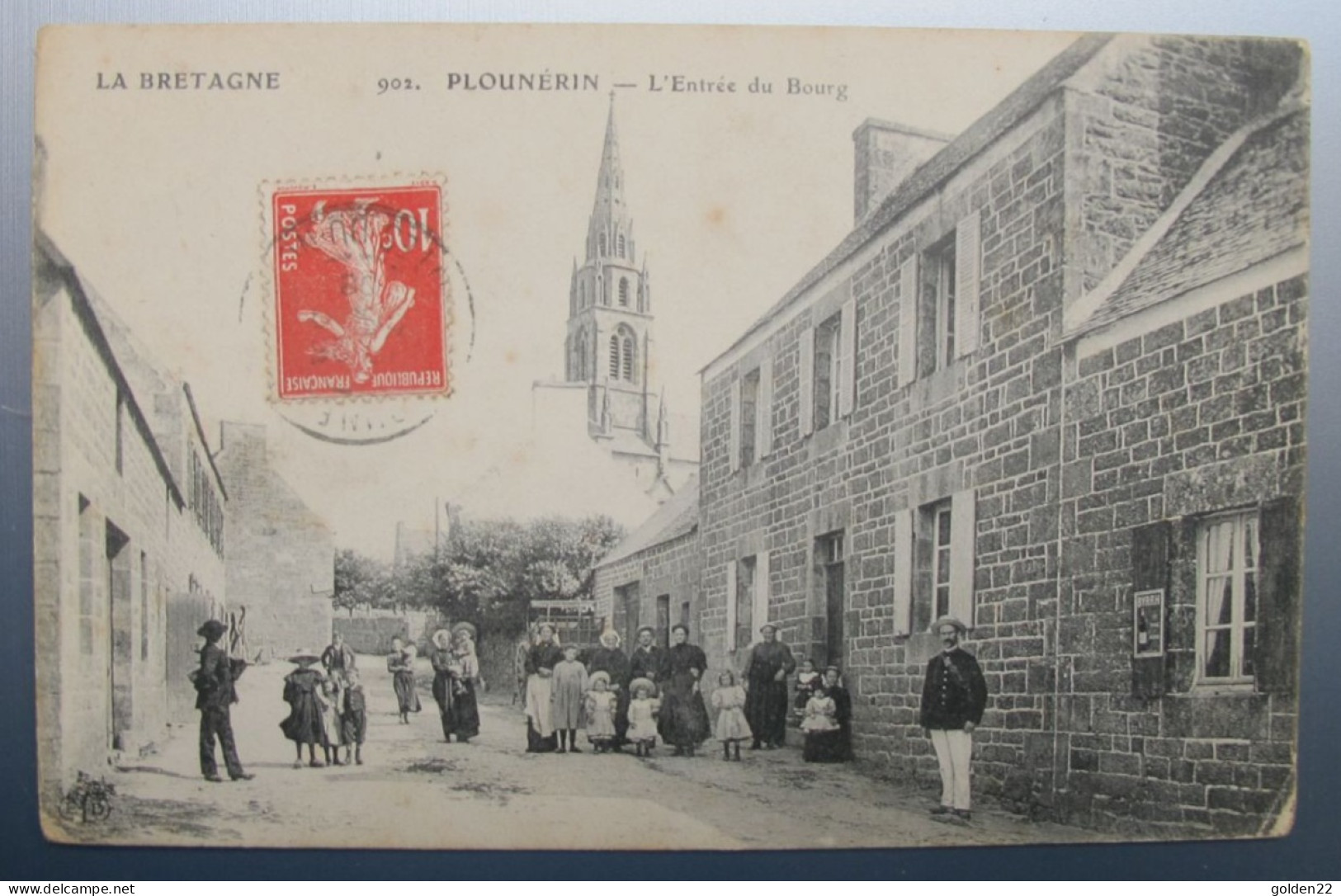 PLOUNERIN. L'Entrée Du Bourg - Andere & Zonder Classificatie