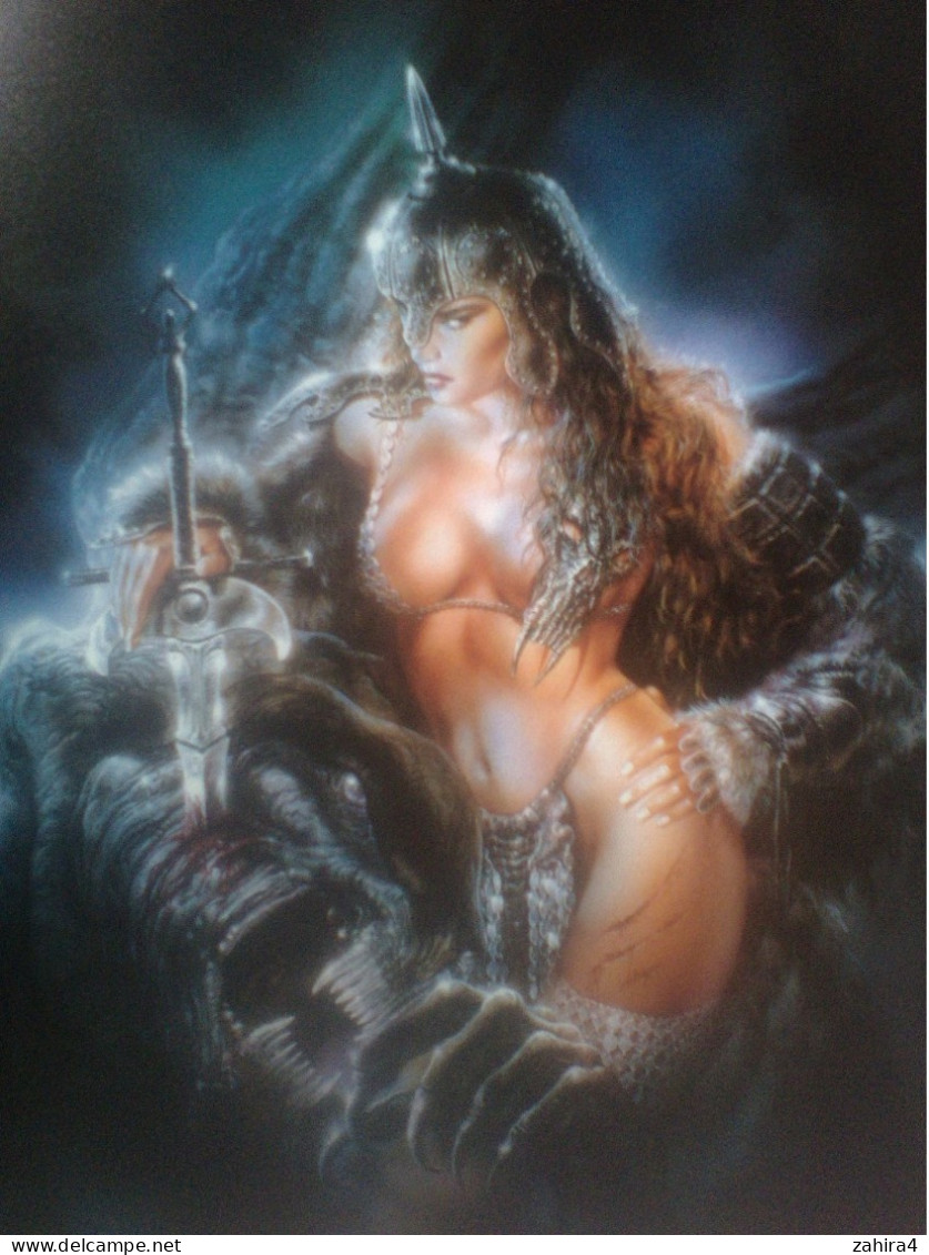 Art - Erotisme - Nues - Luis Royo - Maléfic - Soleil - Paysages Avec Personage Les Ailes Du Reflet Sous Les Bleus - Altri & Non Classificati