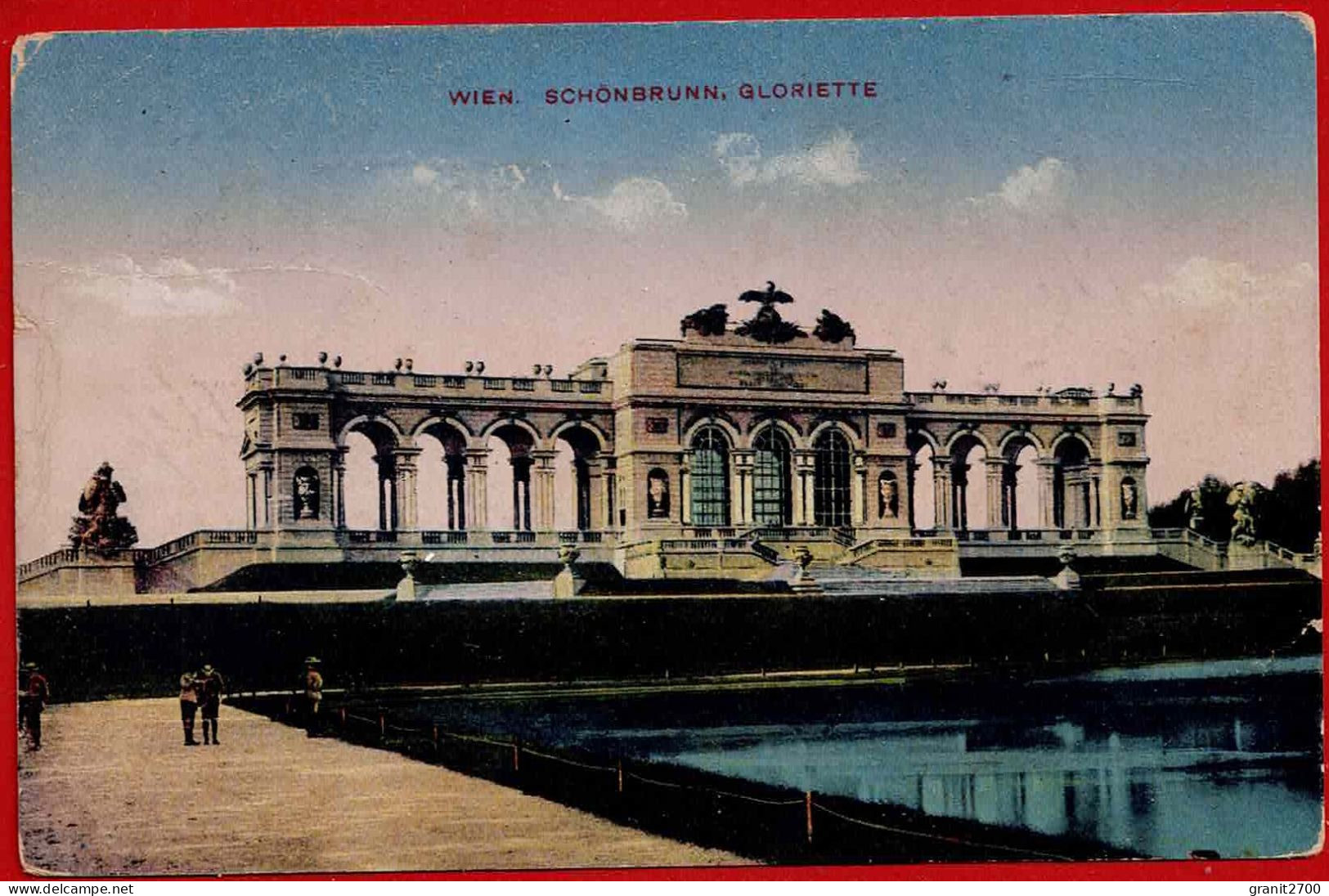 WIEN. SCHÖNBRUNN. GLORIETTE. 1916 - Château De Schönbrunn