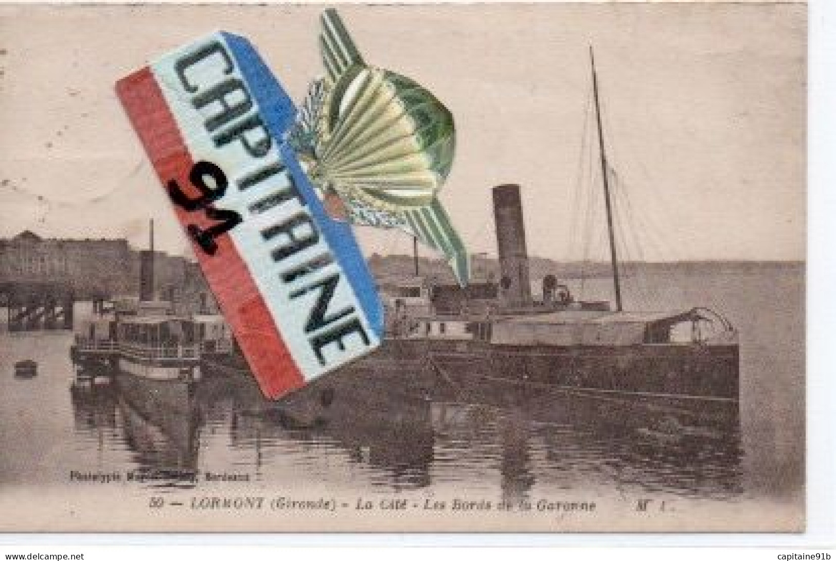 CPA  LORMONT GIRONDE LA CITE LES BORDS DE LA GARONNE - Other & Unclassified