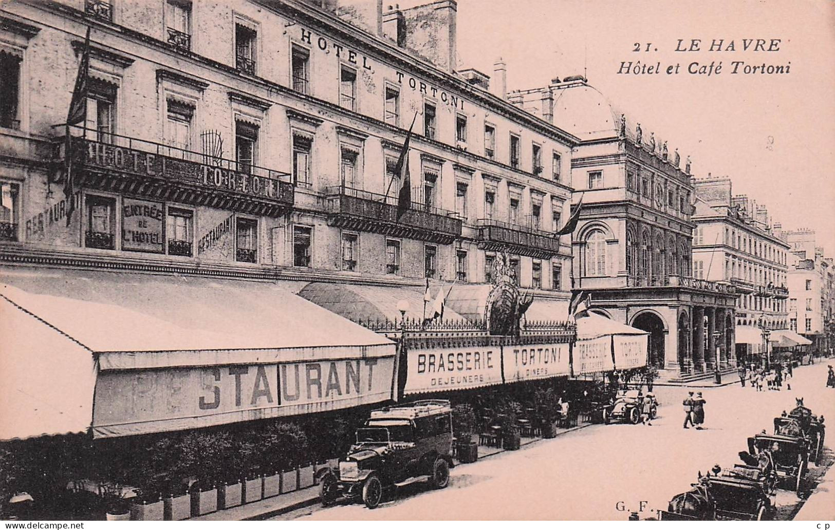 Le Havre  - Hotel Tortoni  -  CPA°J - Non Classés