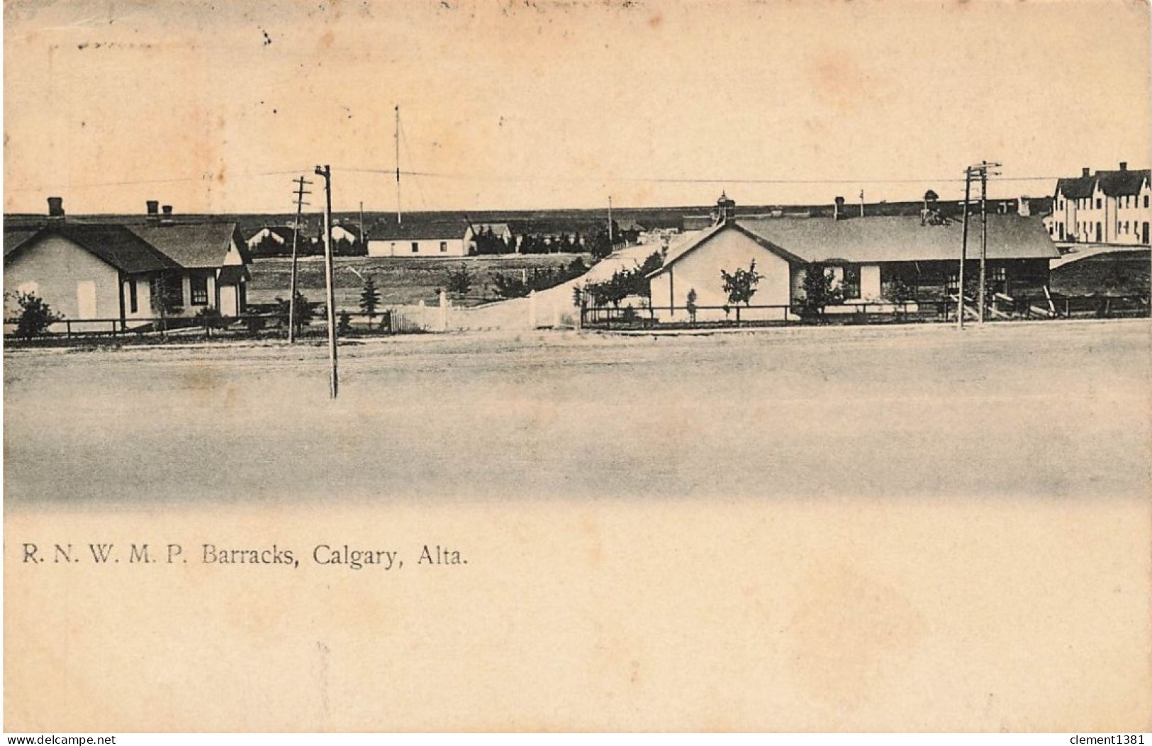 Calgary R.N.W.M.P Barracks - Calgary
