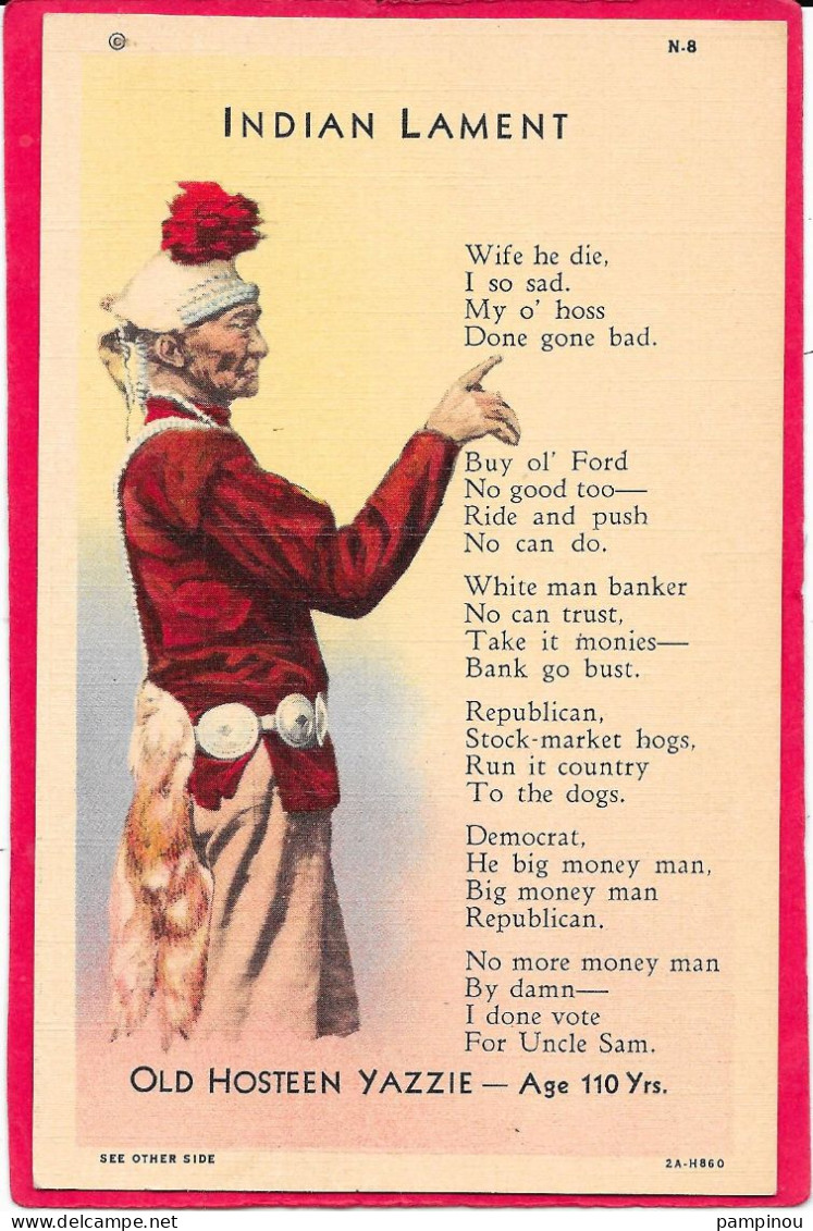 INDIENS - Indian Lament - Indios De América Del Norte