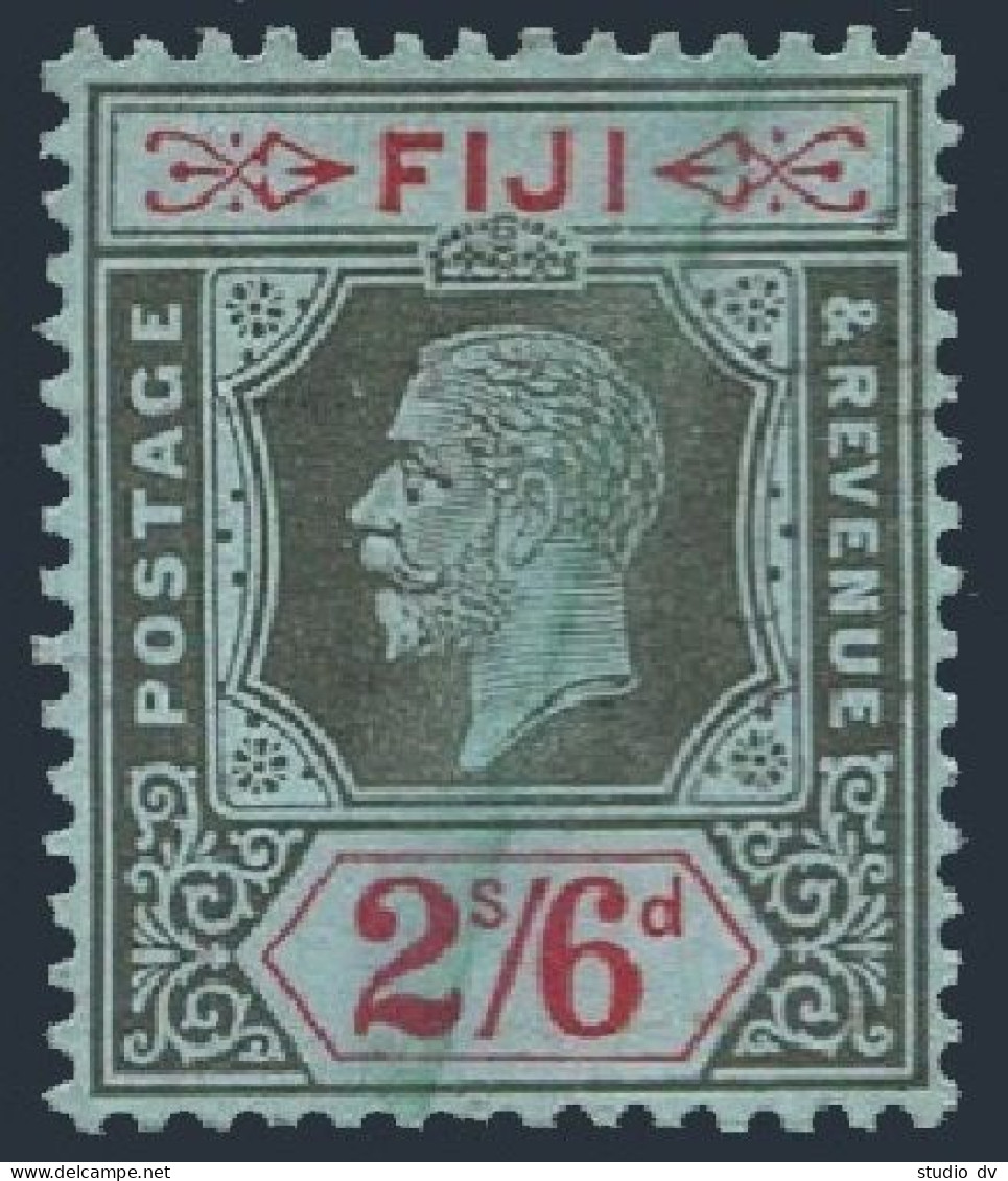 Fiji 89,used.Michel 66. King George V,1923. - Fidji (1970-...)