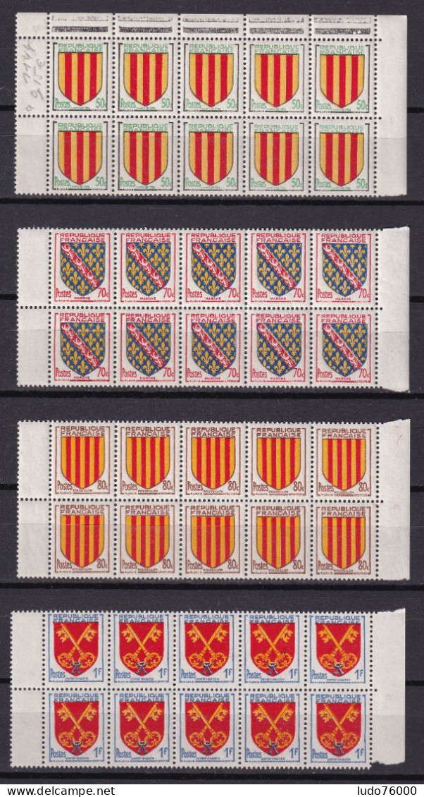 D 812 / LOT N° 1044/1047 BLOC DE 10 NEUF** COTE 8€ - Collections