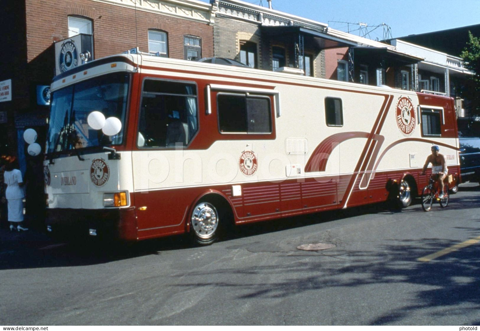 1994 MARCEL BELIVEAU AGENCE VOYAGE BUS AUTOBUS CANADA 35mm PRESS DIAPOSITIVE SLIDE Not PHOTO No FOTO NB4126 - Diapositivas