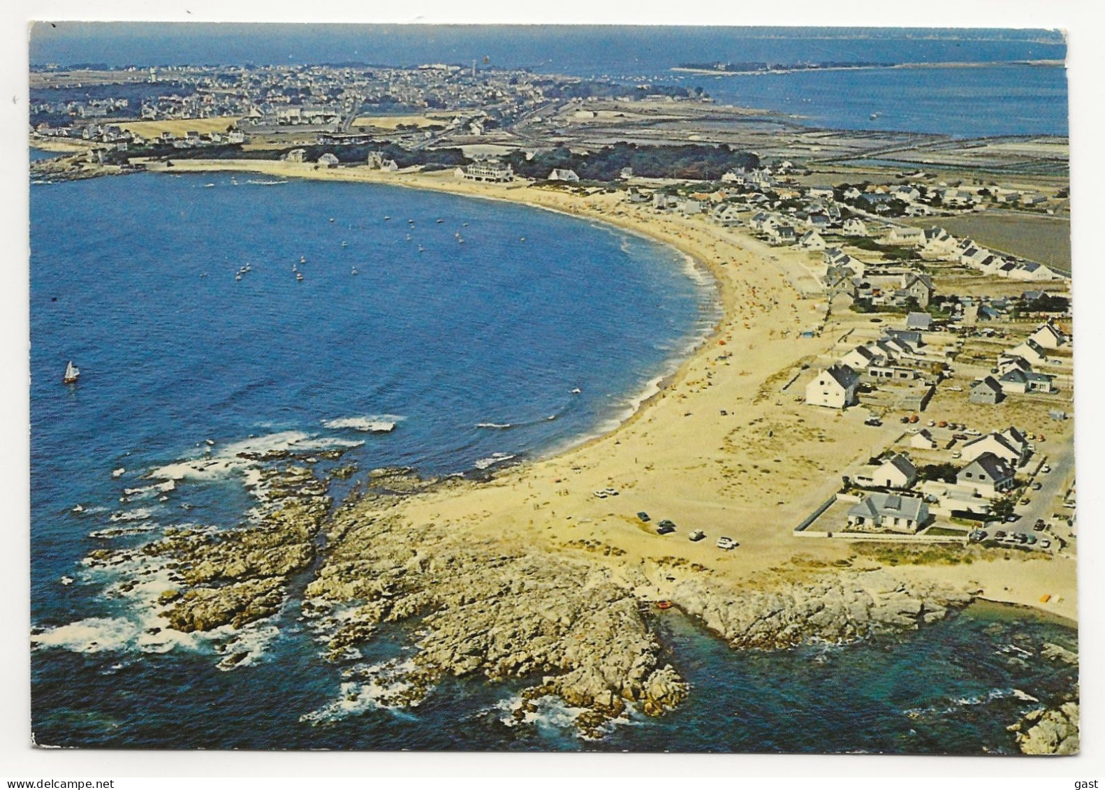 44    BATZ SUR  MER  LA  PLAGE       (VALENTIN ) - Batz-sur-Mer (Bourg De B.)