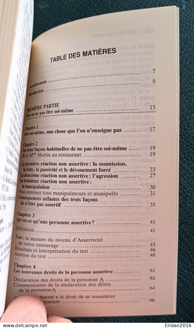 Oser être soi-même : Les nouvelles techniques d'affirmation de soi : René de Lassus : FORMAT POCHE