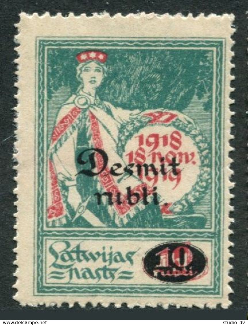 Latvia 94,MNH.Michel 69. Allegory Of Independence,1921. - Lettonia