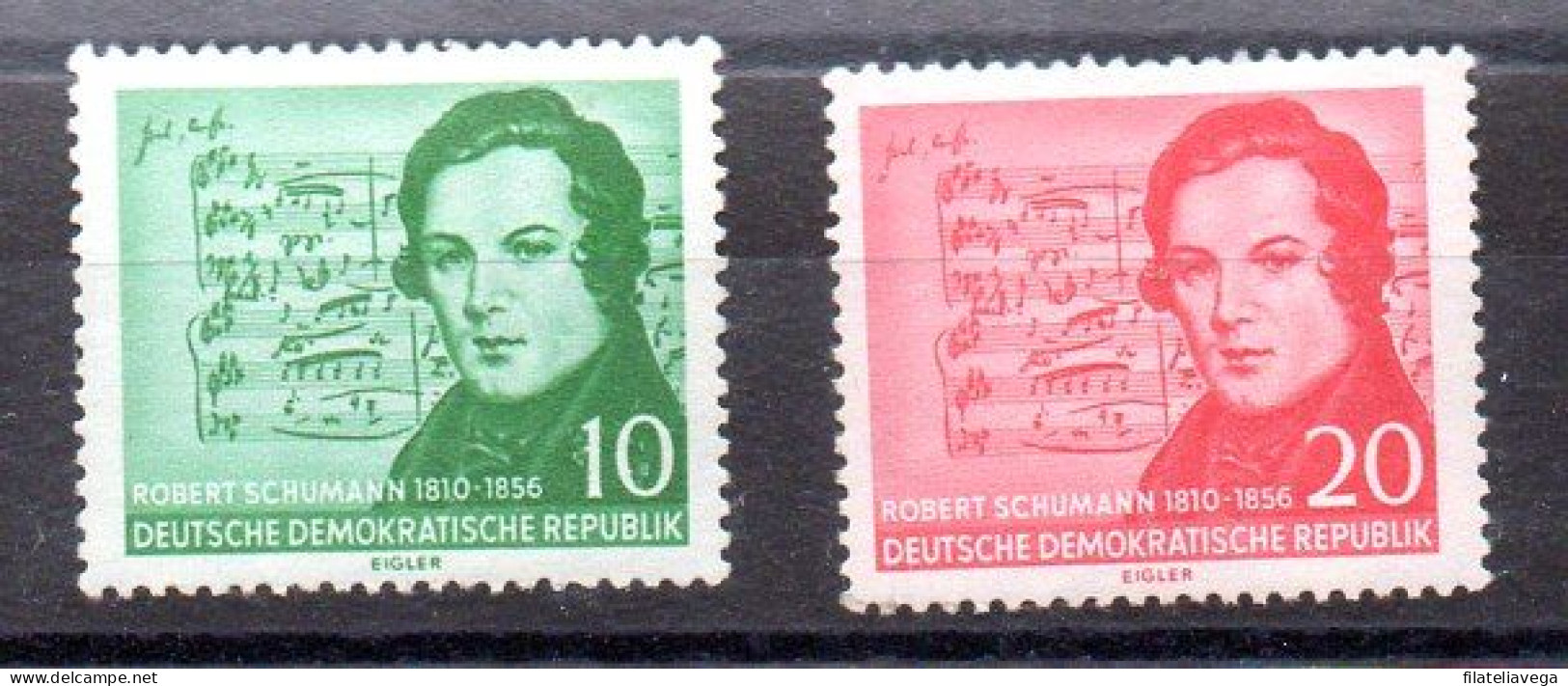 Alemania Democrática Serie Nº Yvert 264/65 * - Unused Stamps