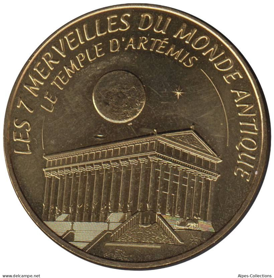 13-1879 - JETON TOURISTIQUE MDP -  7 Merveilles - Le Temple D'Artemis - 2014.3 - 2014