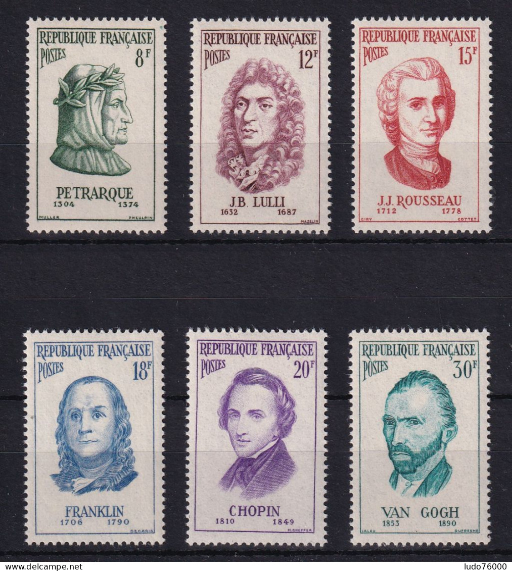 D 812 / LOT N° 1082/1087 NEUF** COTE 18€ - Collections