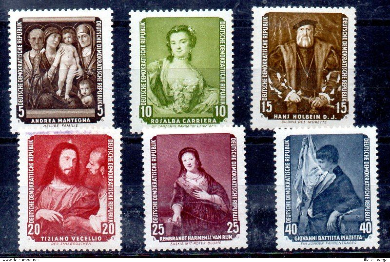Alemania Democrática Serie Nº Yvert 302/07 ** - Unused Stamps
