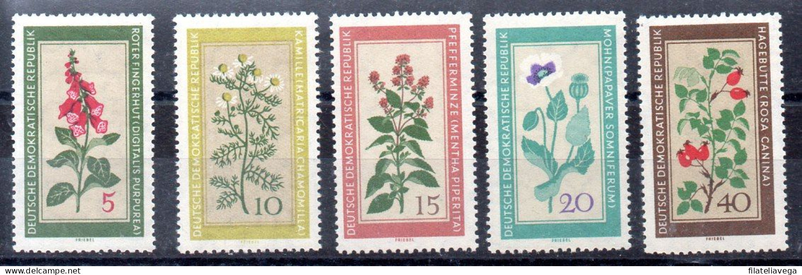 Alemania Democrática Serie Nº Yvert 471/75 ** - Unused Stamps