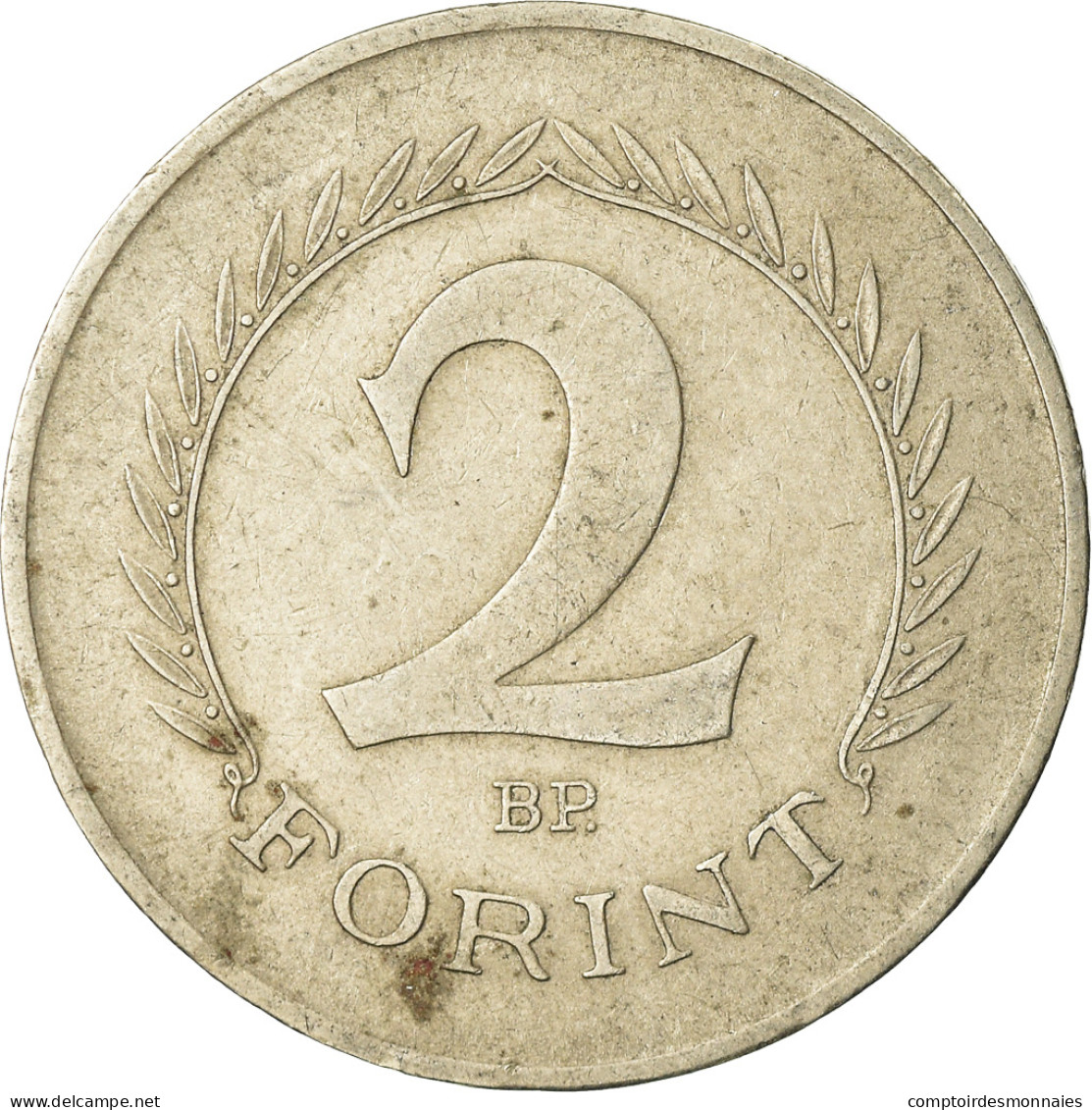 Monnaie, Hongrie, 2 Forint, 1965, TTB, Copper-Nickel-Zinc, KM:556a - Ungarn