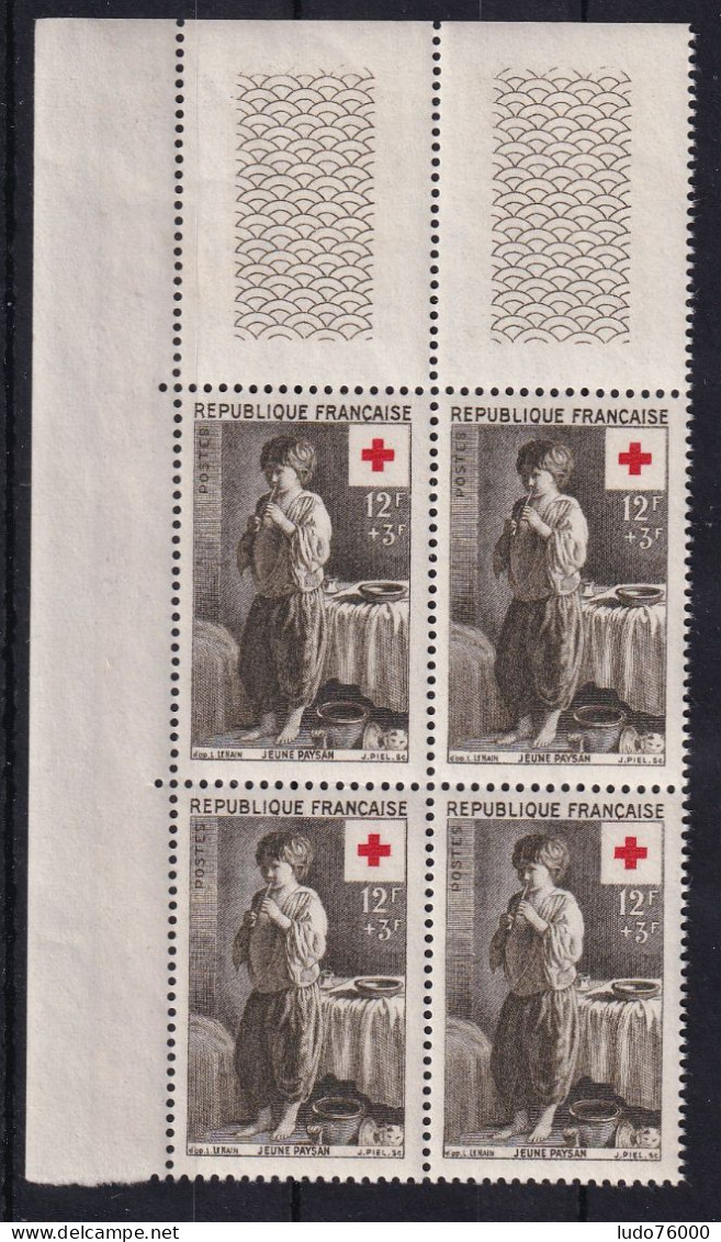 D 812 / LOT N° 1089 BLOC DE 4 NEUF** COTE 14€ - Verzamelingen