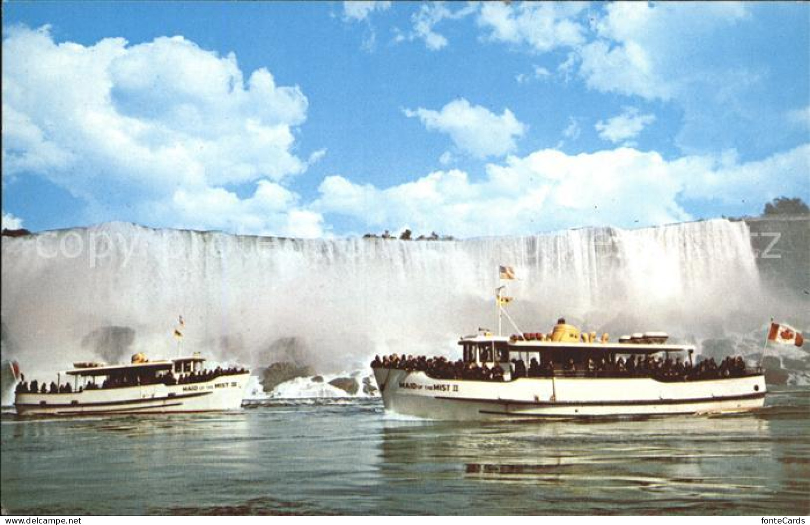 72077877 Niagara_Falls_New_York Maid Of The Mist Boat - Autres & Non Classés