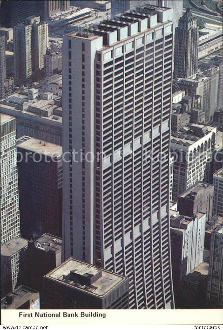 72073292 Chicago_Illinois First National Bank Building  - Altri & Non Classificati