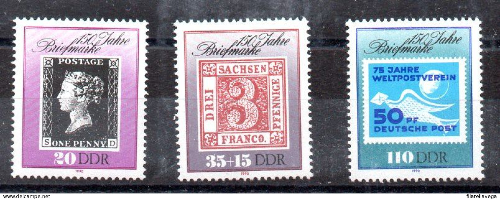 Alemania Democrática Serie Nº Yvert 2933/35 ** - Ungebraucht