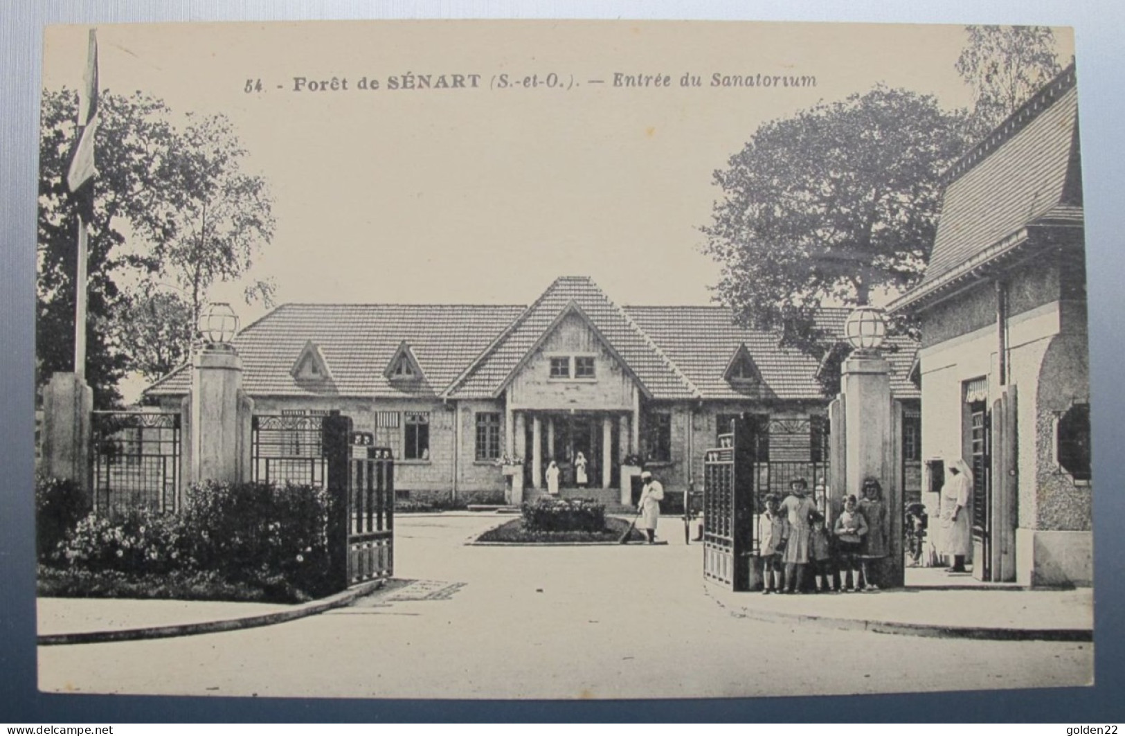 Forêt De SENART (S Et O). Entrée Du Sanatorium - Sonstige & Ohne Zuordnung