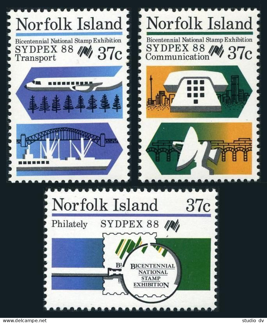 Norfolk 491-494, MNH. Mi 484-487. Christmas 1990. Island Home, New Post Office, - Ile Norfolk