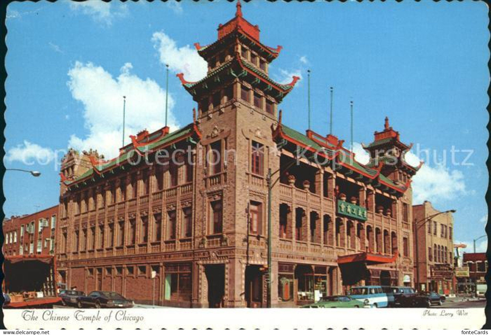 72070978 Chicago_Illinois Chinese Temple  - Sonstige & Ohne Zuordnung