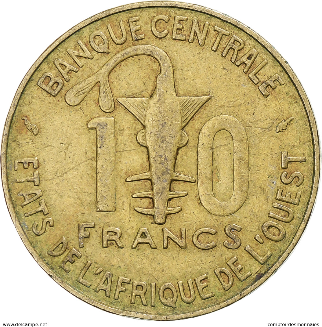 Communauté économique Des États De L'Afrique De L'Ouest, 10 Francs, 1981 - Otros – Africa