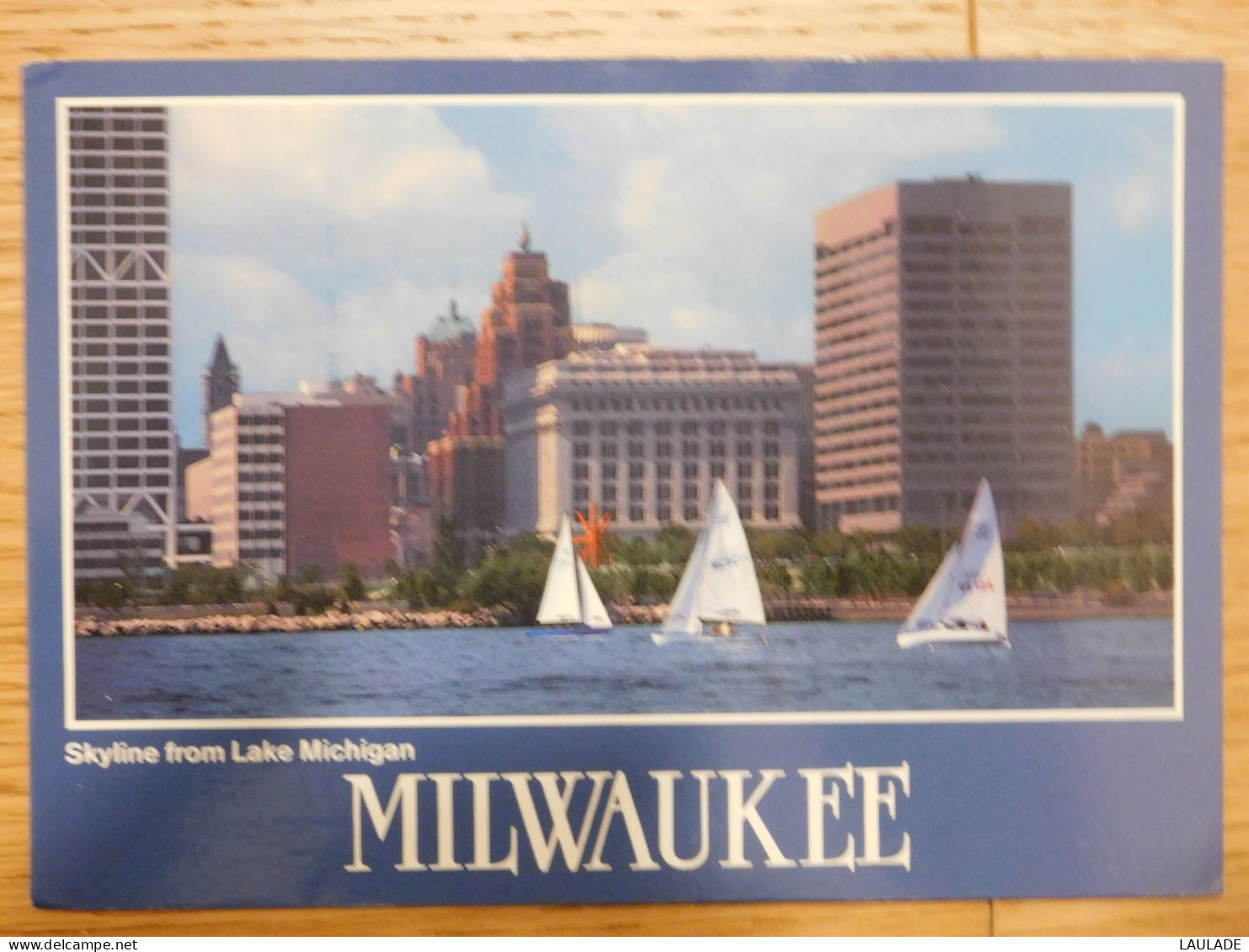 AFR  -  ETATS UNIS  Milwaukee  Skyline Fram Lake Michigan - Altri & Non Classificati