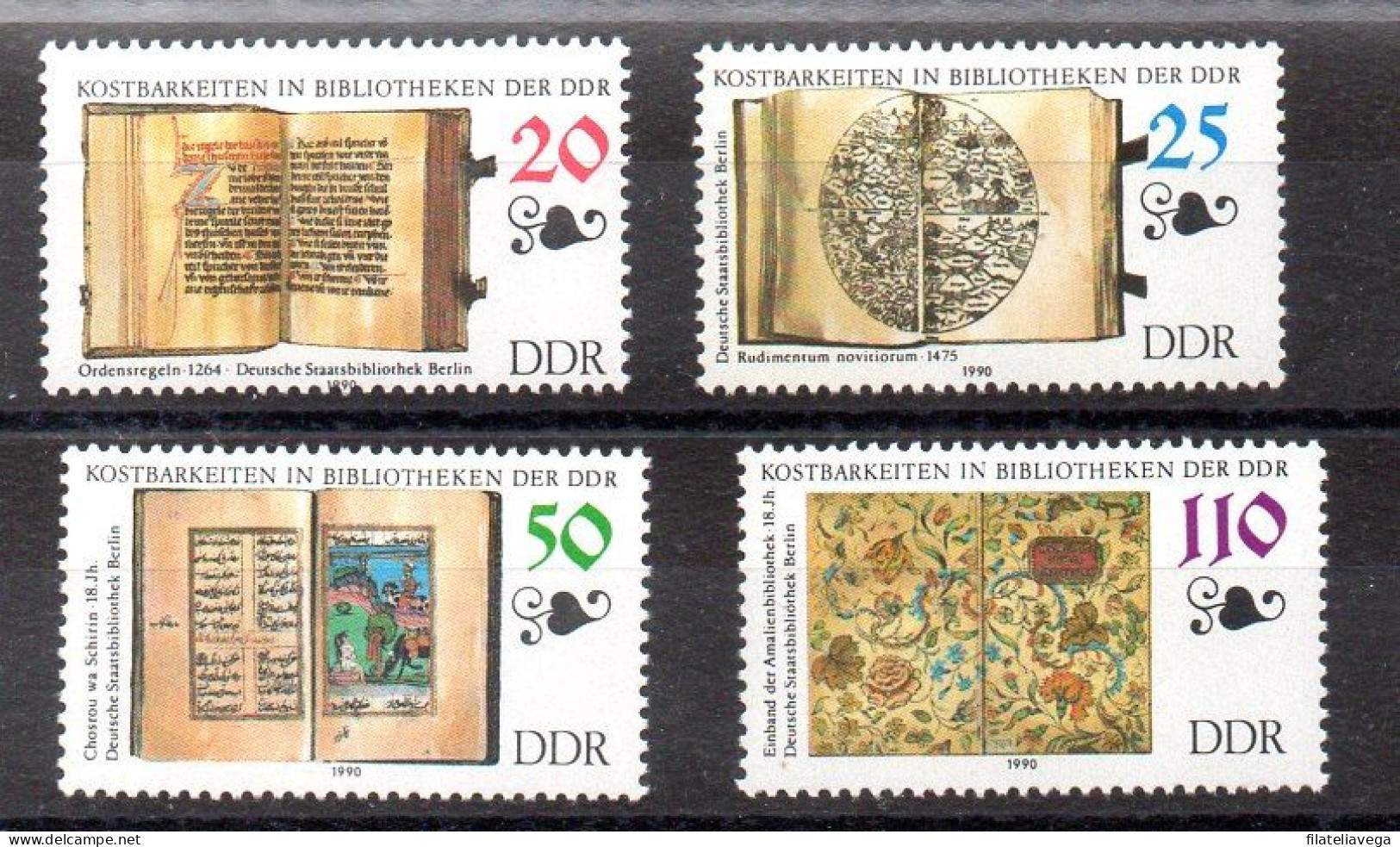 Alemania Democrática Serie Nº Yvert 2943/46 ** - Unused Stamps