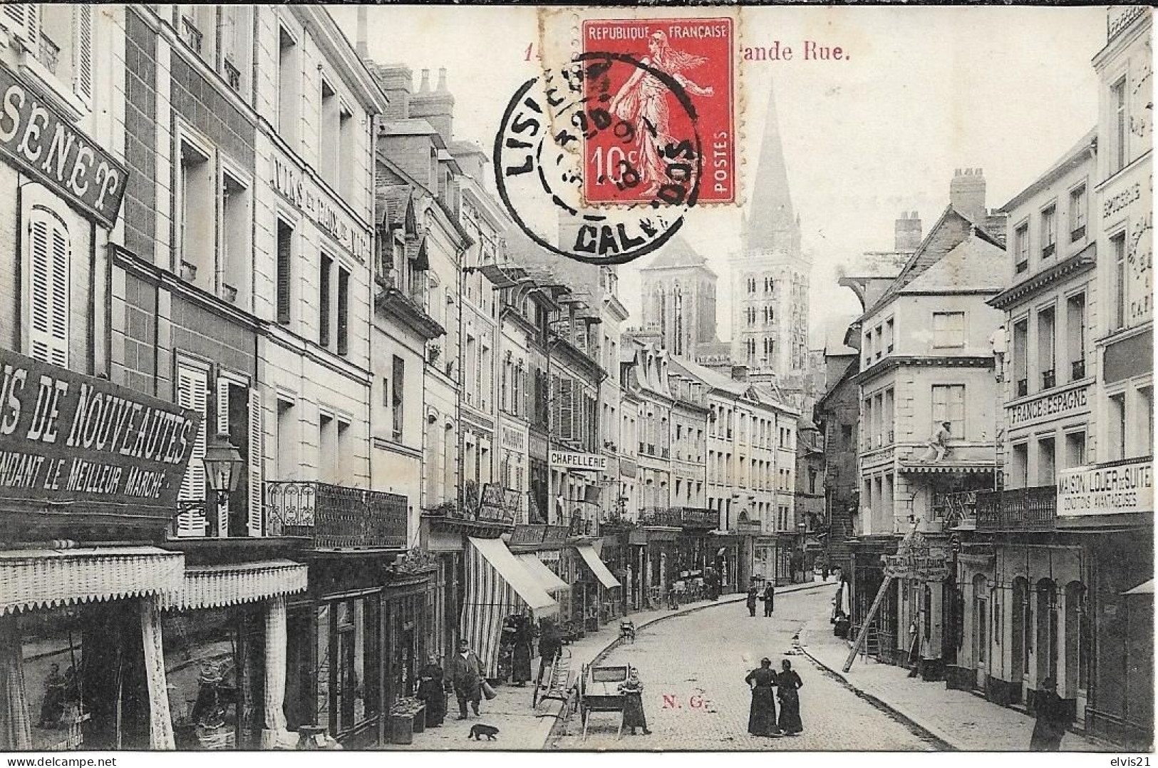 LISIEUX La Grande Rue - Lisieux