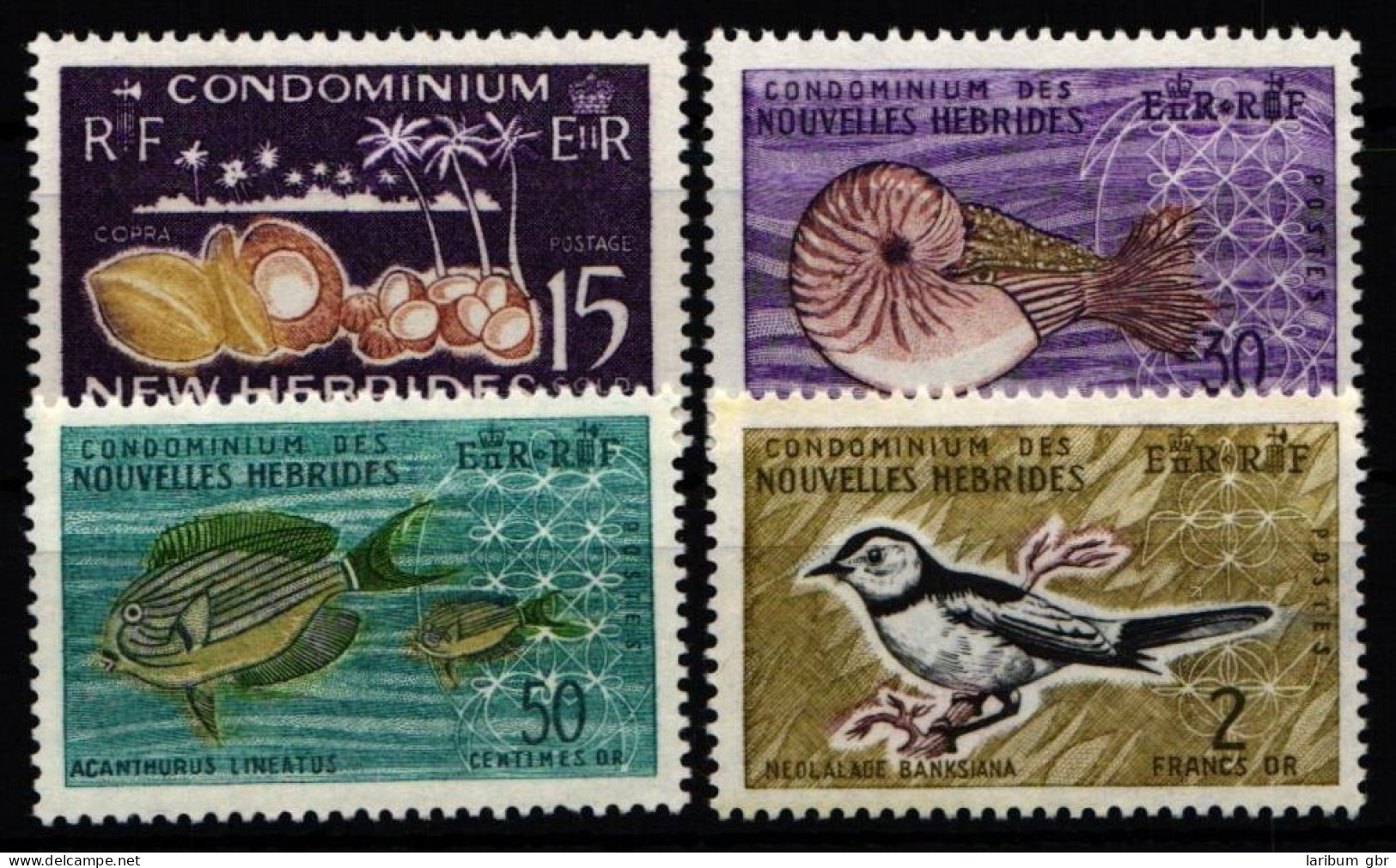 Neue Hebriden 204-207 Postfrisch #NH377 - Vanuatu (1980-...)