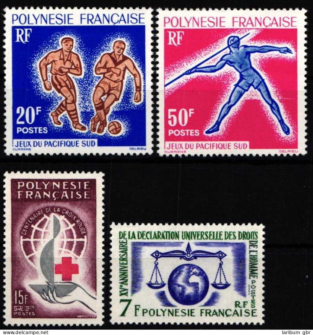 Franz. Polynesien Jahrgang 1963 Postfrisch #NH329 - Other & Unclassified