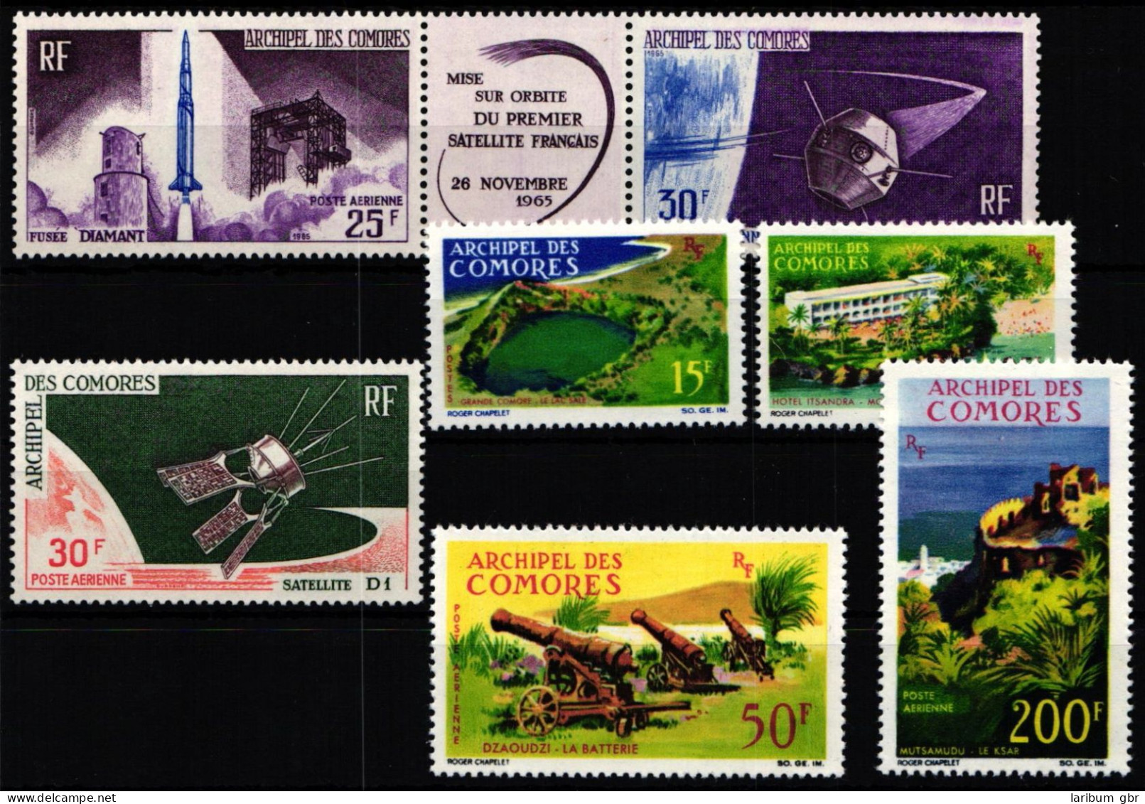 Komoren Jahrgang 1966 Postfrisch #NH351 - Komoren (1975-...)