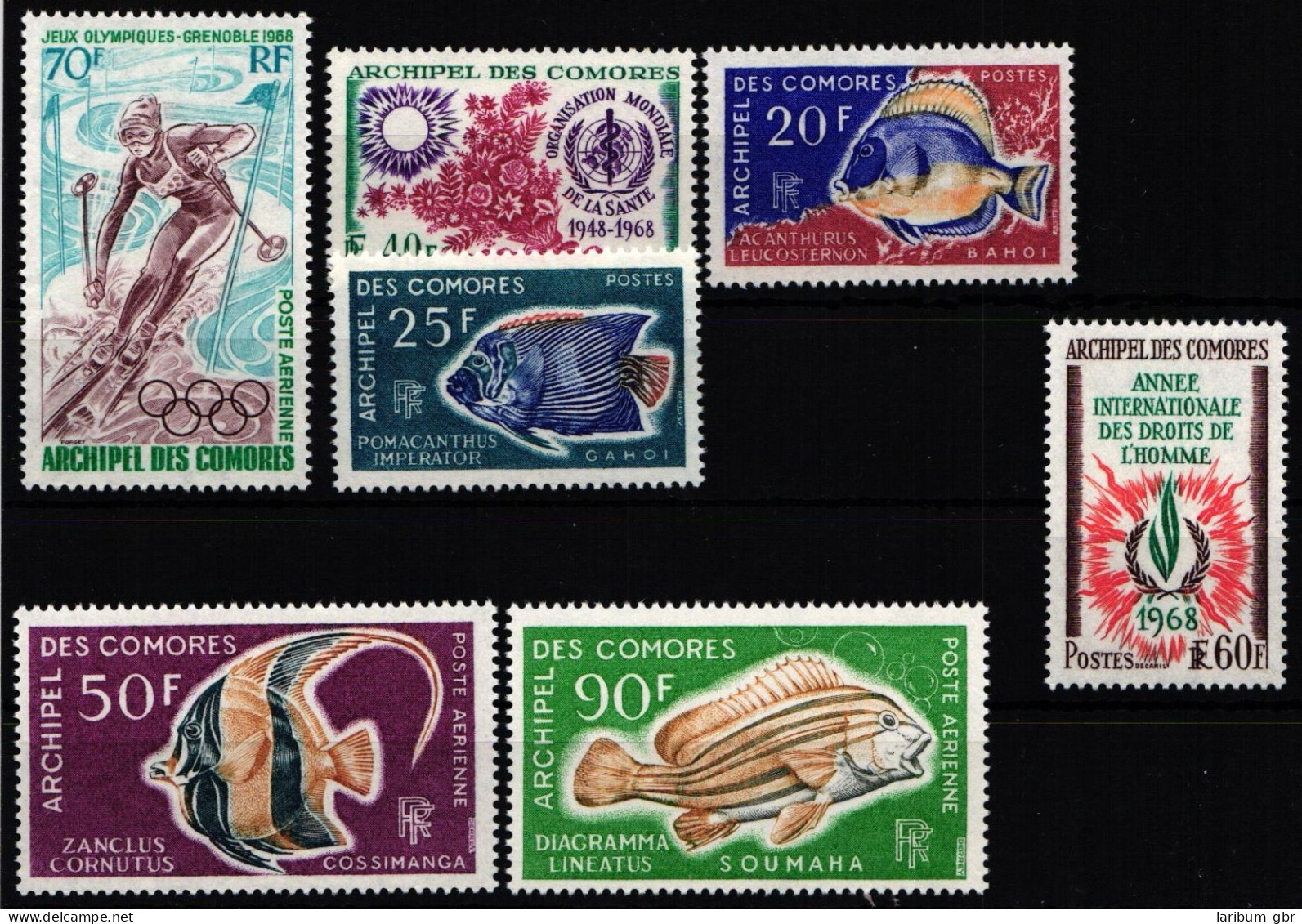 Komoren Jahrgang 1968 Postfrisch #NH353 - Comores (1975-...)