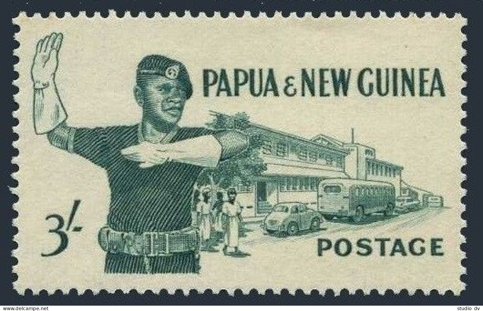 Papua New Guinea 161, Lightly Hinged. Michel 27. Constable, 1961. - Papua-Neuguinea