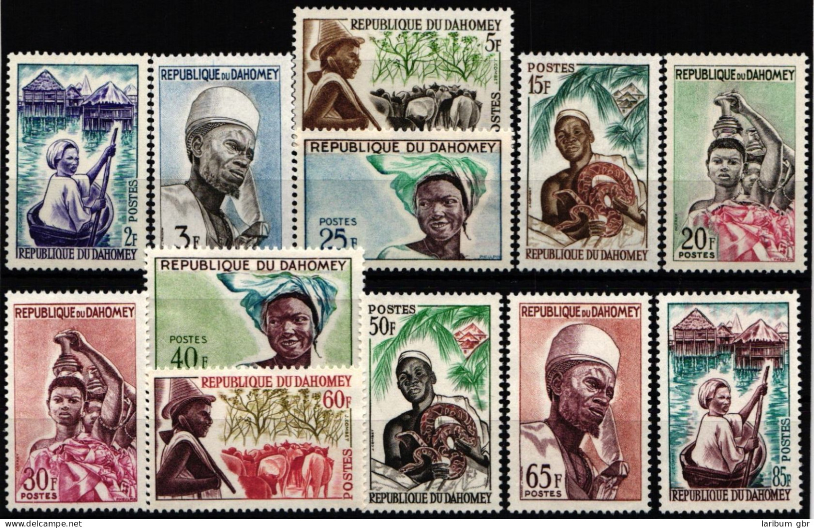 Dahomey 200-211 Postfrisch #NH366 - Bénin – Dahomey (1960-...)