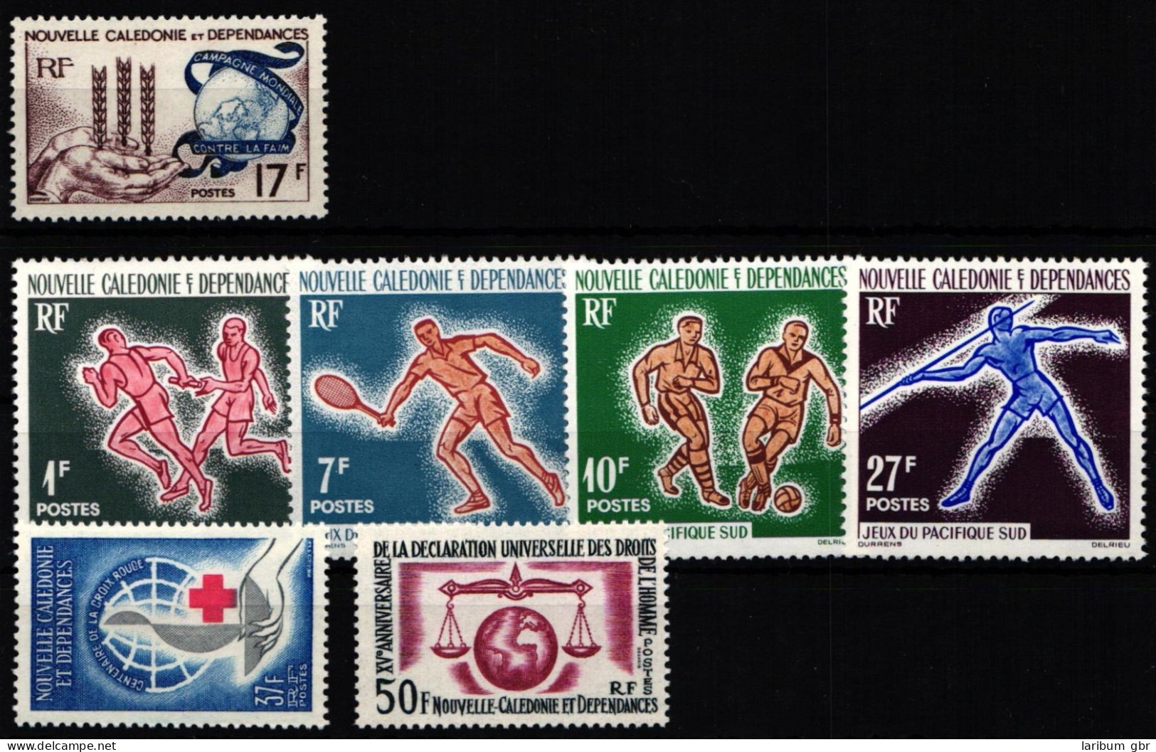 Neukaledonien Jahrgang 1963 Postfrisch #NH430 - Other & Unclassified