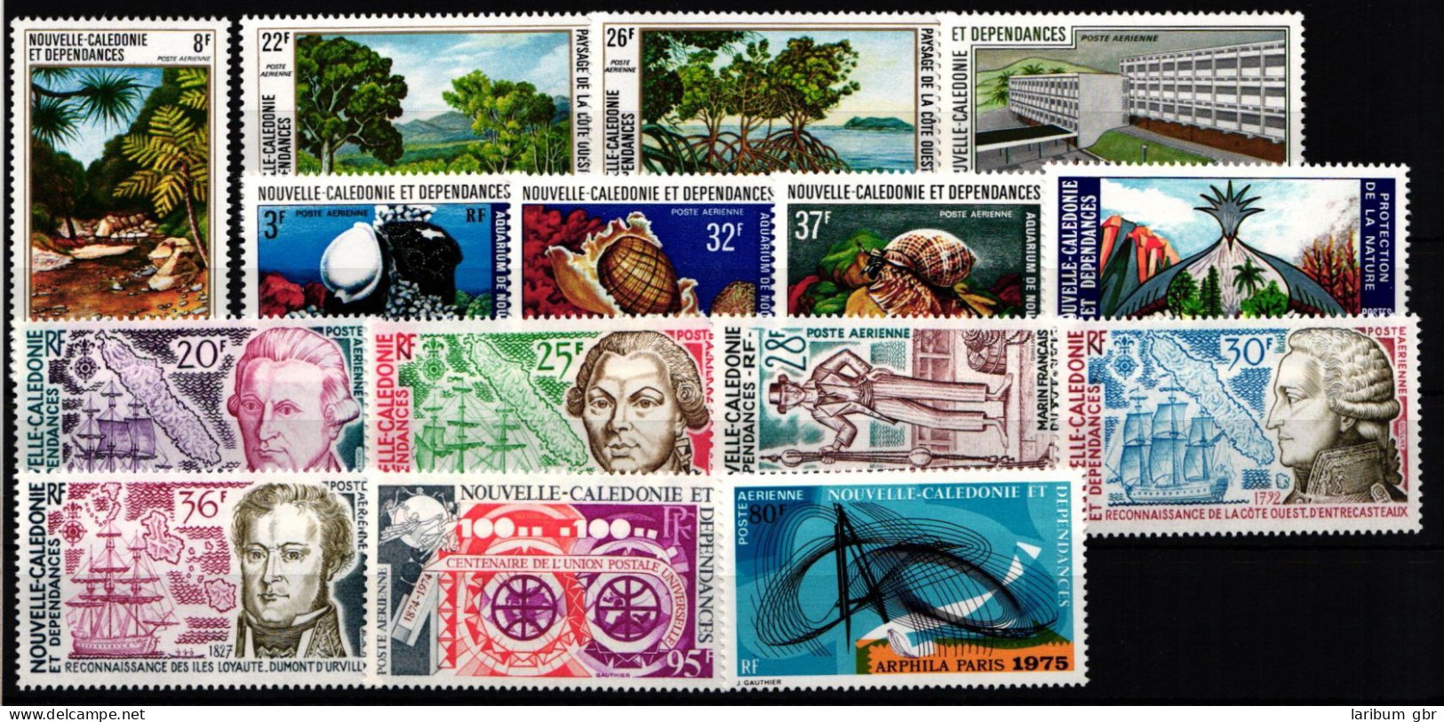 Neukaledonien Jahrgang 1974 Postfrisch #NH441 - Other & Unclassified