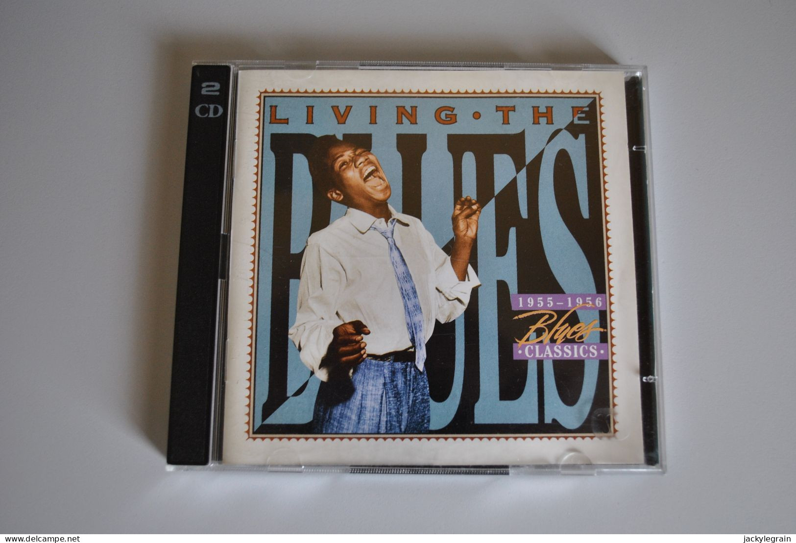 Living The Blues 1955-1956 Bon état (rayures Superficielles) Vente En Belgique Uniquement Envoi Bpost : 3 € - Soul - R&B