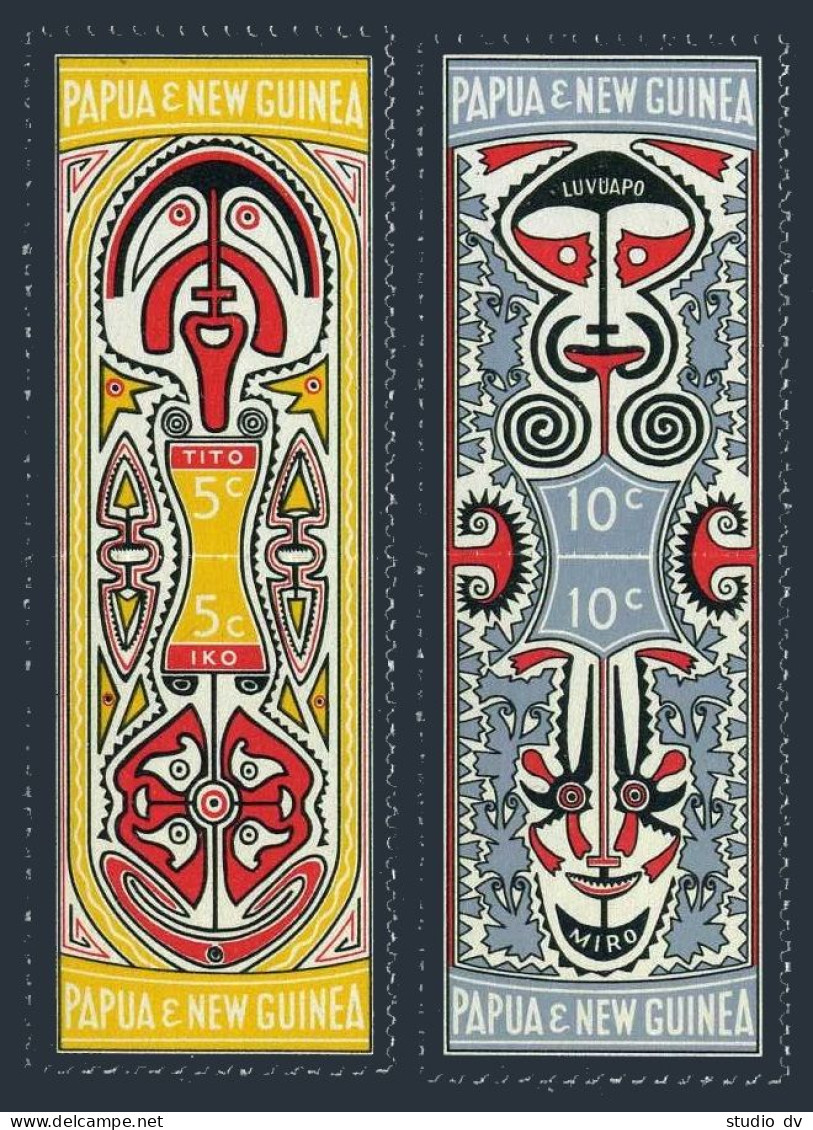 Papua New Guinea 280-283a, MNH. Michel 154-157. Legend Of Titolko, 1969. - Papua Nuova Guinea